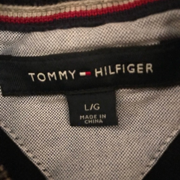 Tommy Hilfiger long sleeve quarter zip sweater - Picture 2 of 3